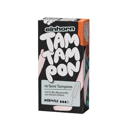 Produktfoto zu einhorn TamTamPon Normalo 16 Stk