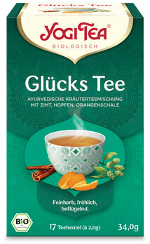 Produktfoto zu YOGI TEA Glücks Tee (Btl je 1,8 g) 34g
