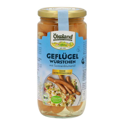 Produktfoto zu Geflügelwürstchen (Glas) 180g