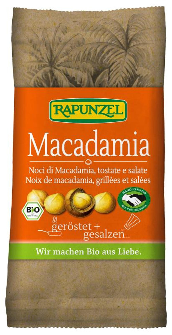 Produktfoto zu Macadamia Nusskerne geröstet, gesalzen 50g