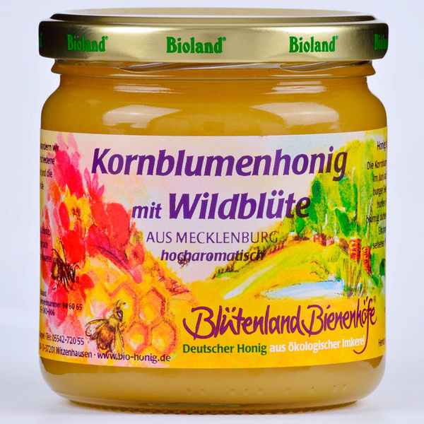Produktfoto zu Kornblumenhonig 500g