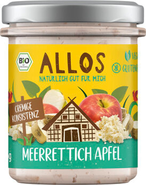 Produktfoto zu Streichgenuss Meerrettich Apfel, Brotaufstrich