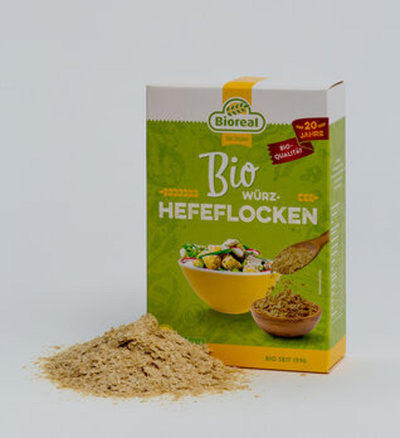 Produktfoto zu Bioreal Bio-Würzhefeflocken 100g