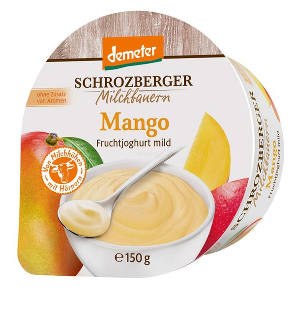 Produktfoto zu Fruchtjoghurt mild Mango, 3,5% 150g Becher