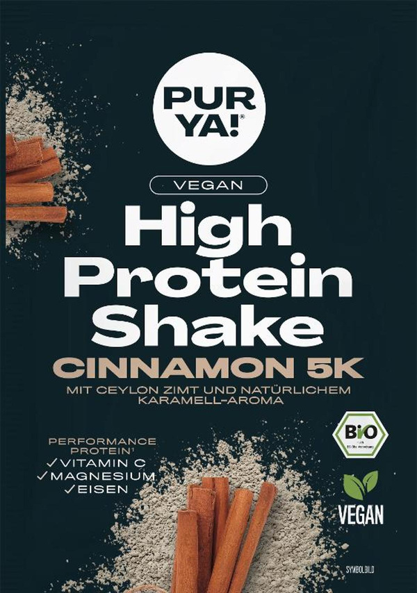 Produktfoto zu High Protein Shake, Cinnamon 5K, Pulver (Sachet) 30g