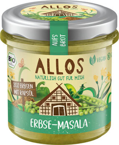 Produktfoto zu aufïs Brot Erbse Masala