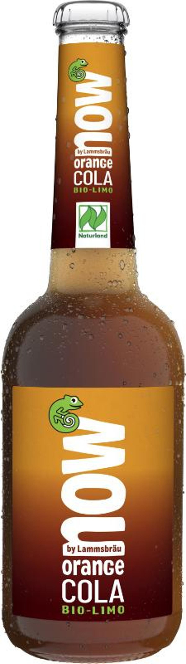 Produktfoto zu now - Orange Cola (Limonadenmischgetränk) 0,33l