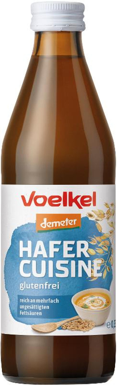 Produktfoto zu Hafer Cuisine, 15% Fett, Demeter, 0,33l (Pfand-Fl.)