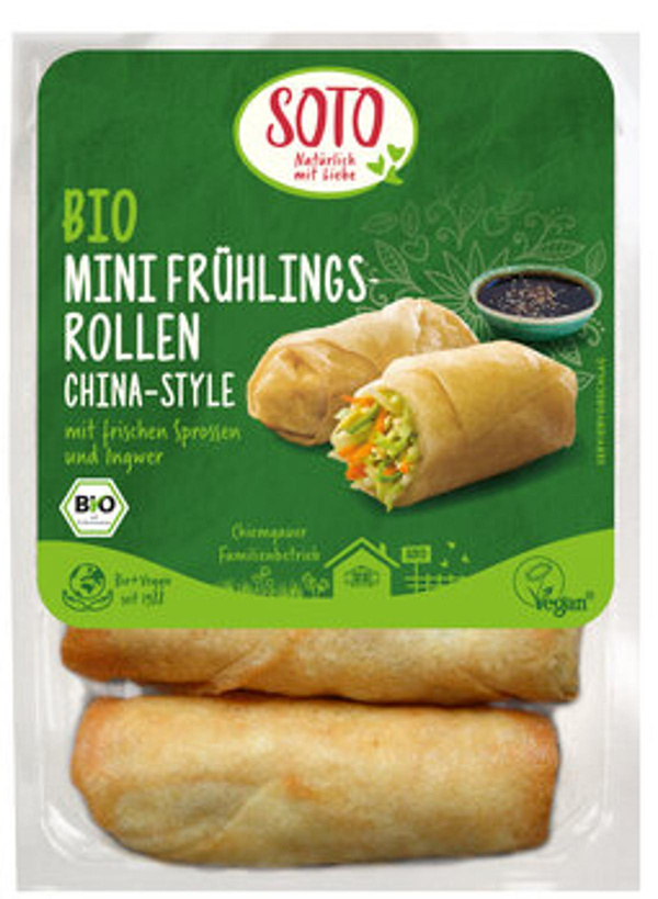 Produktfoto zu Mini-Frühlingsrollen China 4 Stück (4x50g)