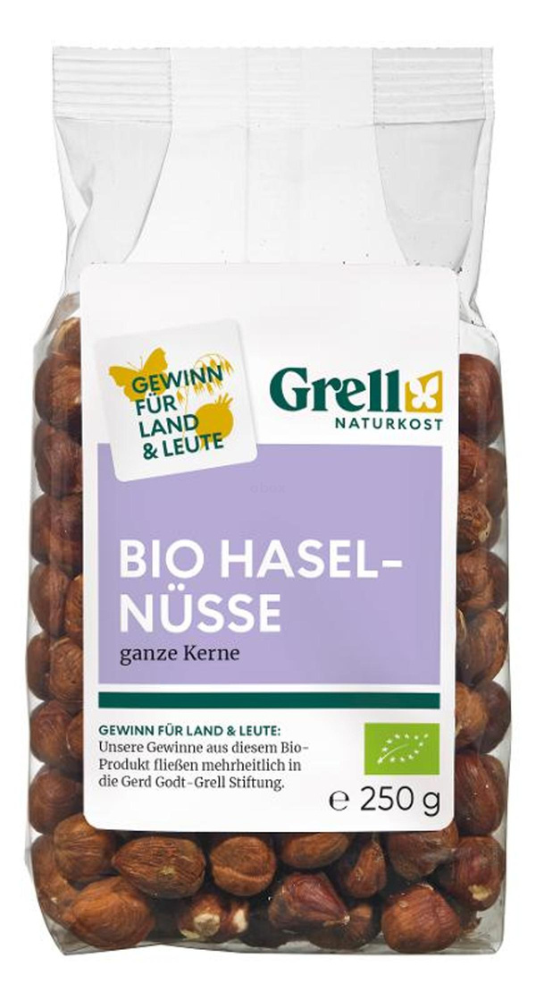 Produktfoto zu Haselnußkerne ganze Kerne 250g