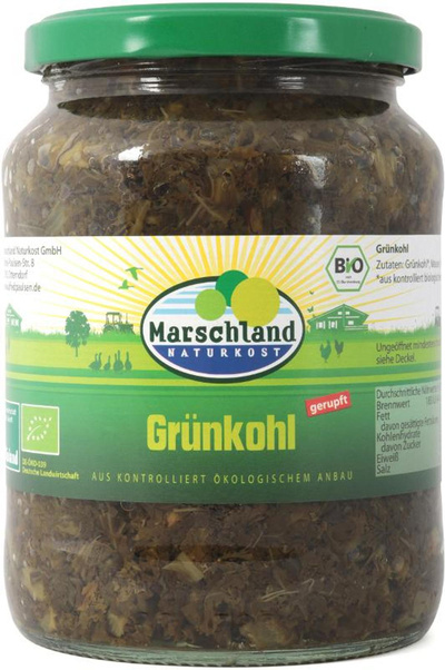 Produktfoto zu Grünkohl Glas 720g