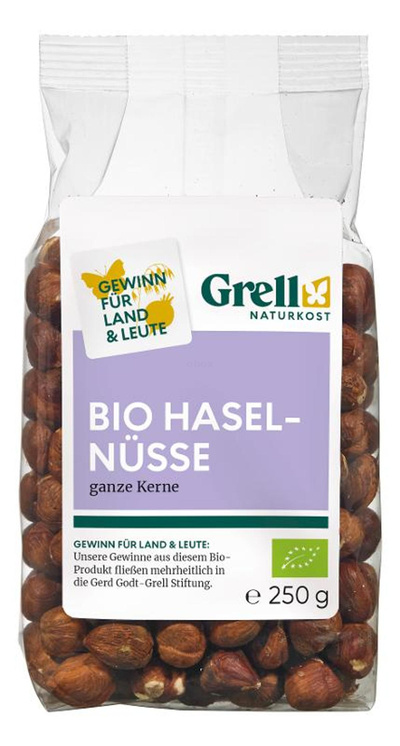 Produktfoto zu Haselnußkerne ganze Kerne 250g