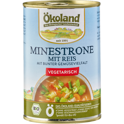 Produktfoto zu Minestrone mit Reis (Dose)400g