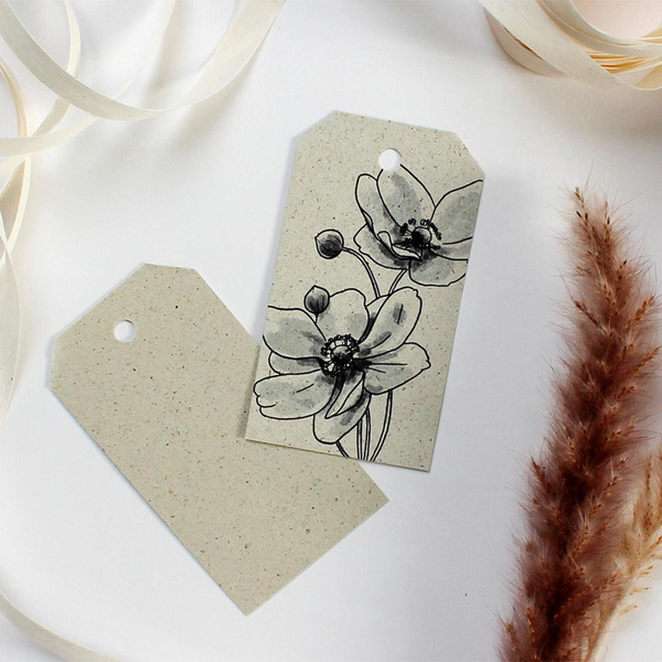 Produktfoto zu Geschenkanhänger Herbstanemone