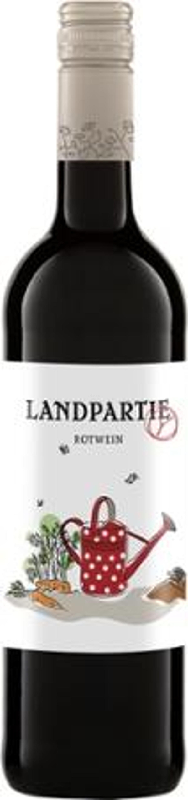 Produktfoto zu Landpartie Rotwein Deutscher Landwein 10,6.%vol. 0,75l