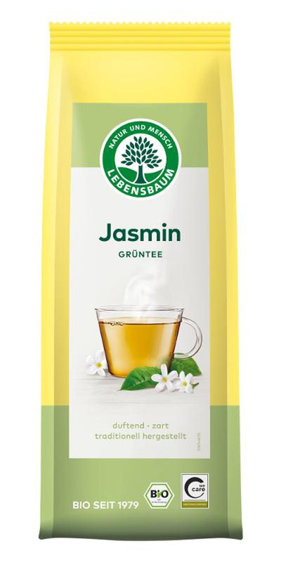 Produktfoto zu Grüntee Jasmintee (Blatt) 75g