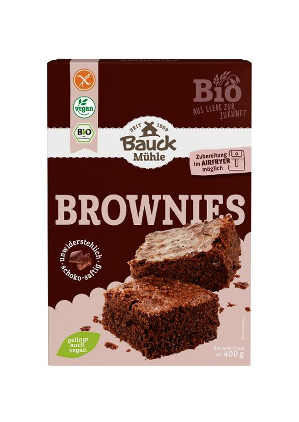Produktfoto zu Brownies Backmischung -glutenfrei- 400g