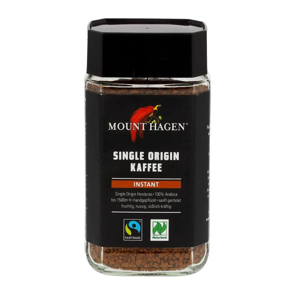 Produktfoto zu Kaffee Instant Fairtrade (100% aus Papua Neuguinea) 100g