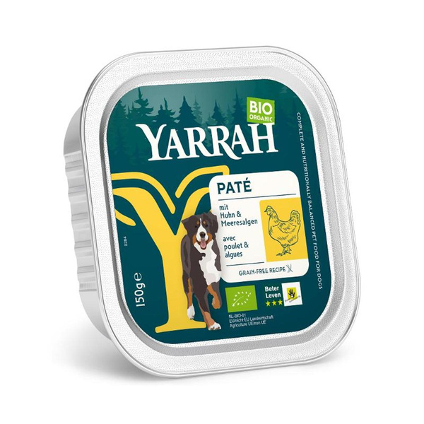 Produktfoto zu Hundefutter Schale Pastete Huhn 12x150g