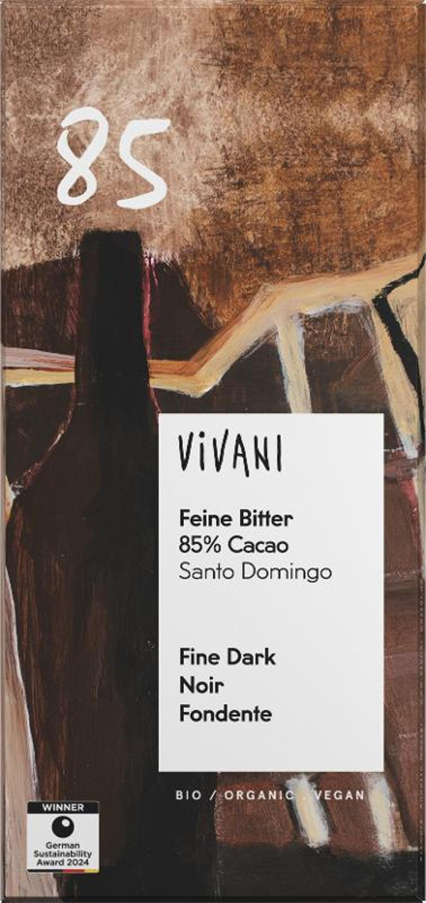 Produktfoto zu Feine Bitter 85 % Cacao 100g