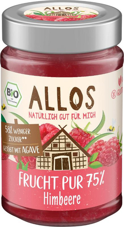 Produktfoto zu Frucht Pur Himbeere 75 % Fruch 200g