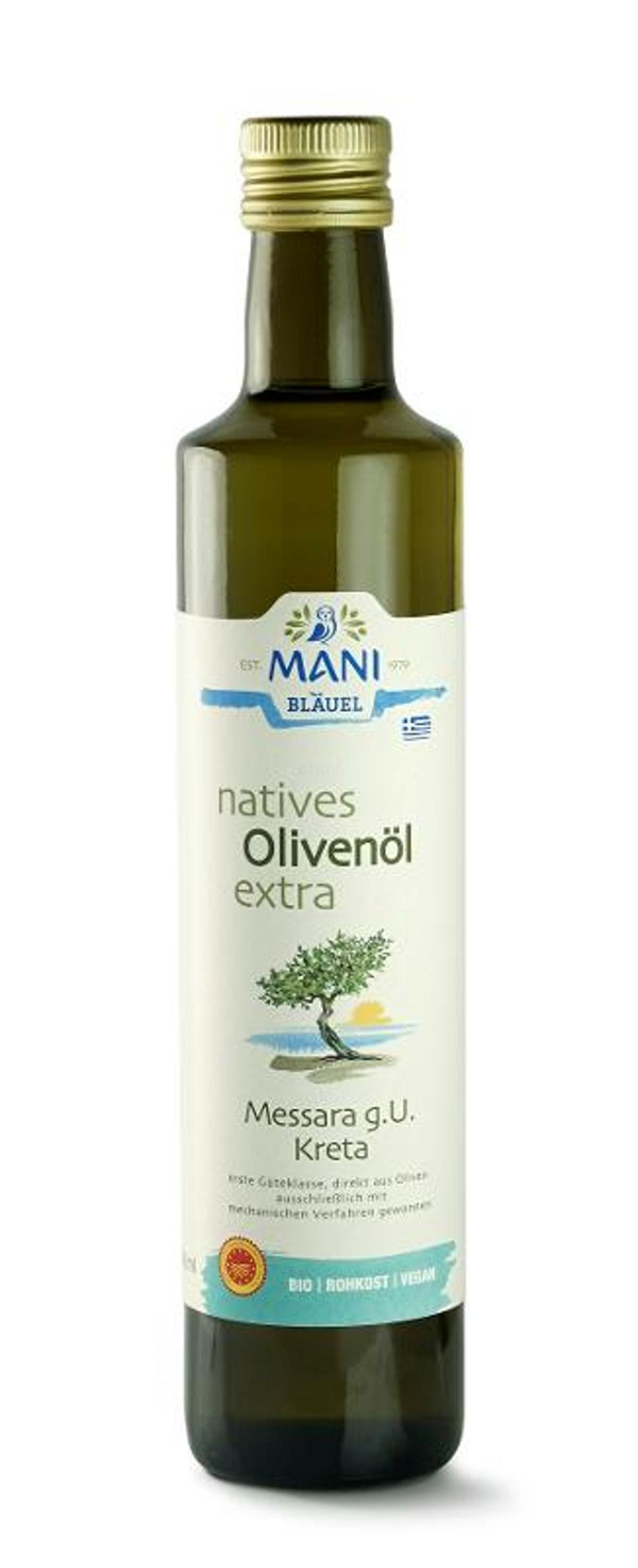 Produktfoto zu natives Olivenöl extra, Messara g.U. Kreta
