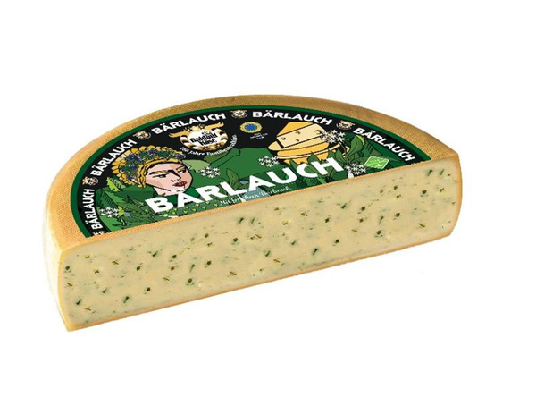 Produktfoto zu Allgäuer Bärlauchkäse