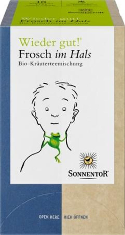 Produktfoto zu Frosch im Hals TB