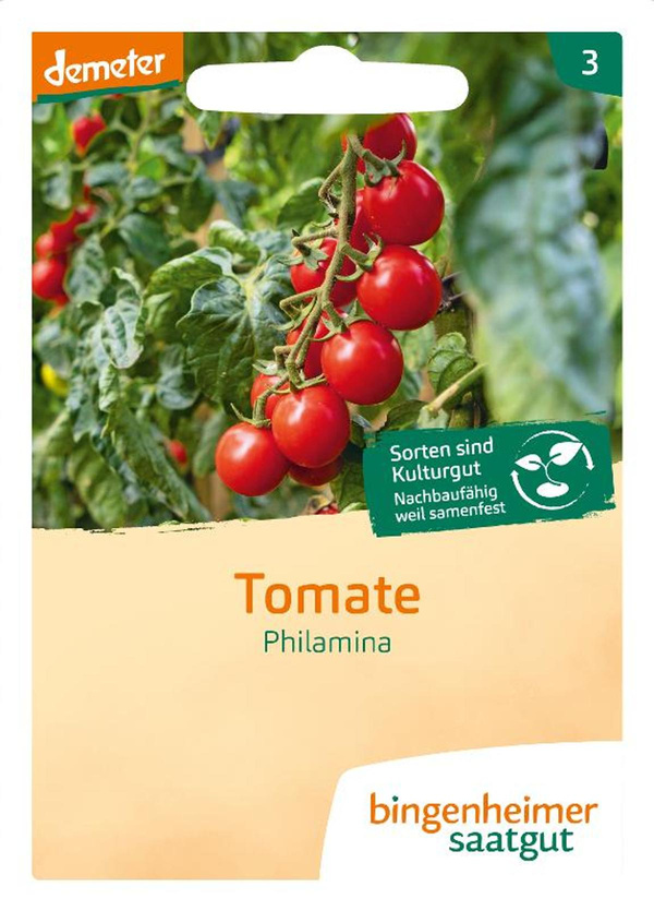 Produktfoto zu Saatgut Cocktailtomate Philamina