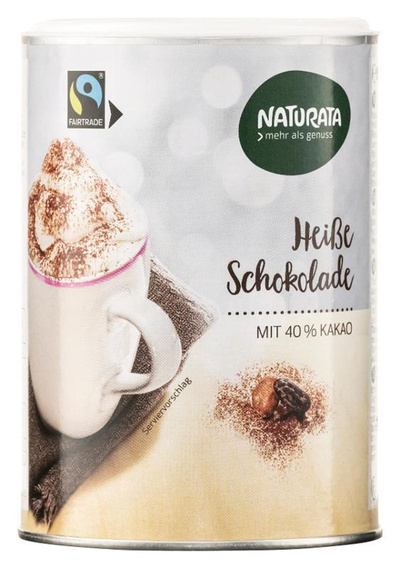 Produktfoto zu Heiße Schokolade FAIRTRADE 350g