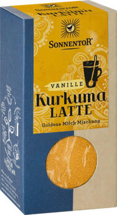 Produktfoto zu Trink-Kurkuma-Latte Vanille - Goldene Milch