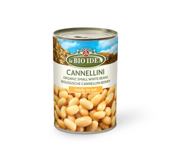 Produktfoto zu Weiße Bohnen klein (Dose) 400g