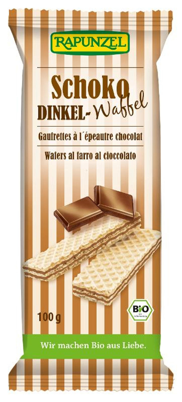 Produktfoto zu Vollkornwaffeln Schoko 100g