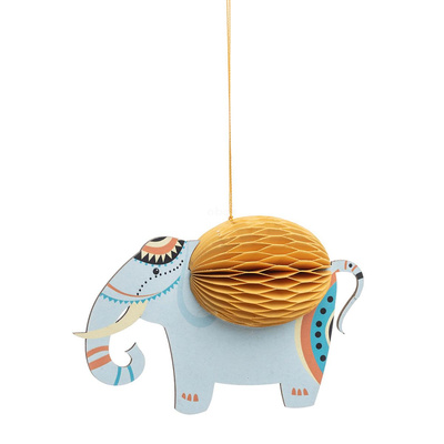 Produktfoto zu Papieranhänger Elefant