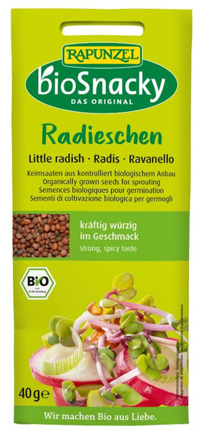 Produktfoto zu Keimsaat Radieschen 40g