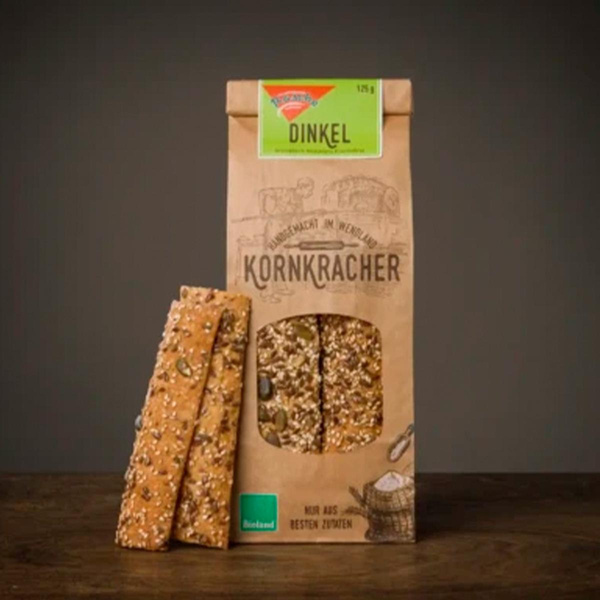 Produktfoto zu Kornkracher Dinkel 125g