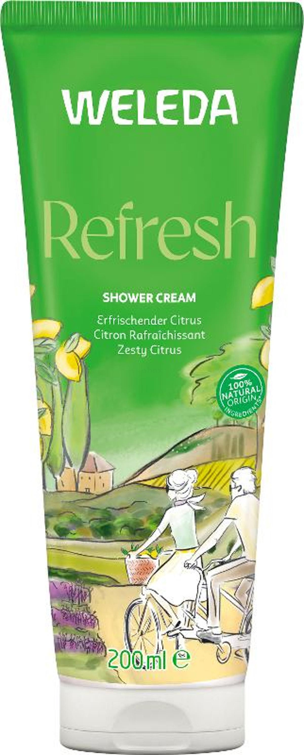 Produktfoto zu WELEDA Refresh - Erfrischungsdusche Citrus