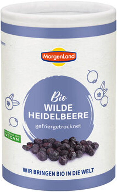 Produktfoto zu Heidelbeeren gefriergetrocknet (Papierdose)