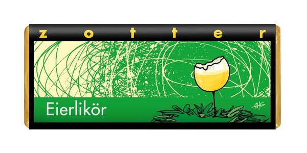 Produktfoto zu Eierlikör Schokolade (Alk.)