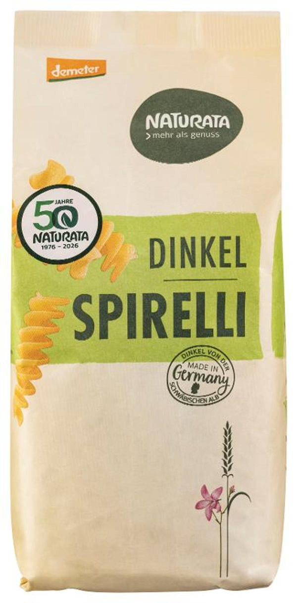 Produktfoto zu Dinkel-Spirelli hell 500g