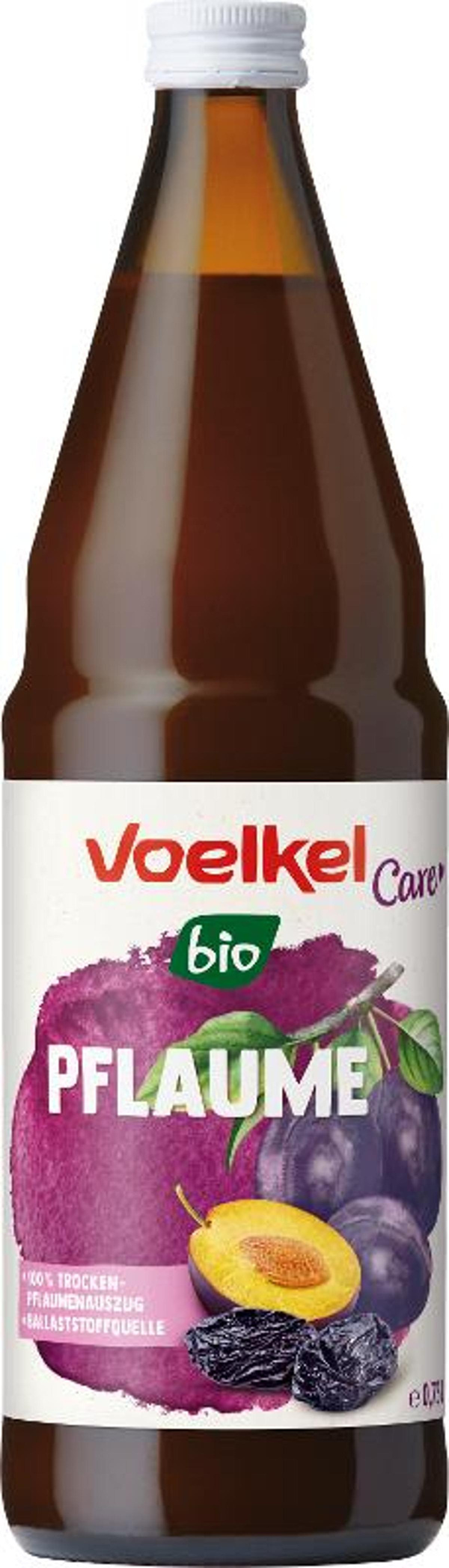 Produktfoto zu Voelkel Care Pflaume, 100% Trockenpflaumenauszug 0,75l