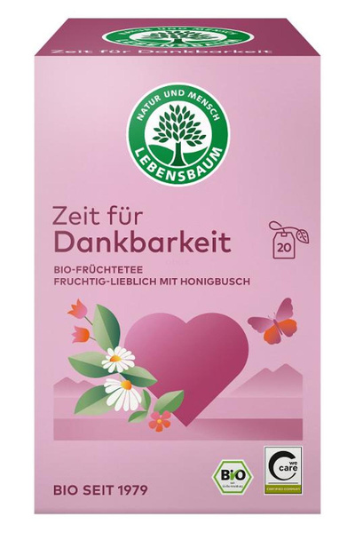 Produktfoto zu Zeit für Dankbarkeit (Früchtetee) Teebeutel