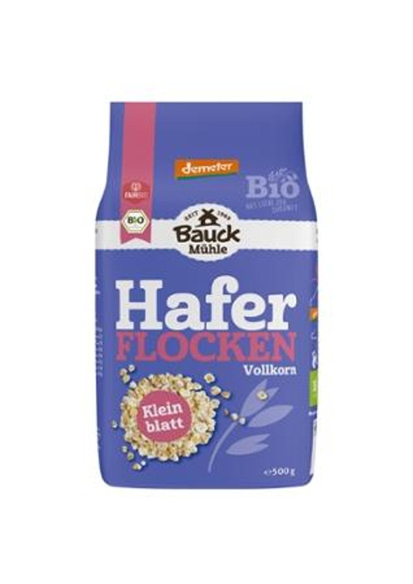 Produktfoto zu Haferflocken Kleinblatt (Demeter) 500g