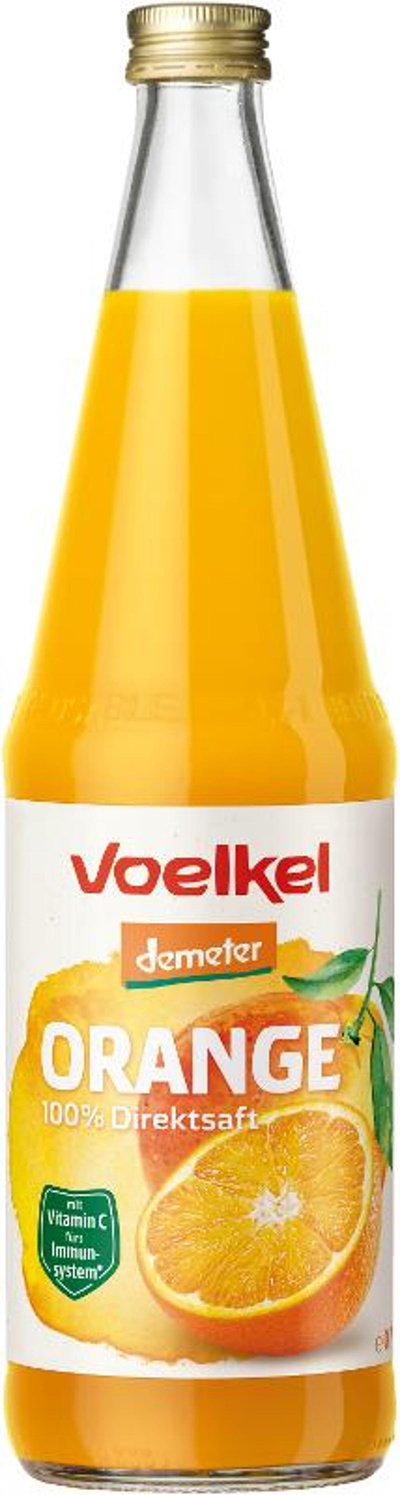 Produktfoto zu Orangensaft Bio C -  100% Direktsaft, 0,7l
