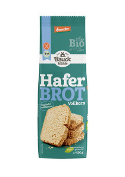 Produktfoto zu Haferbrot Backmischung, glutenfrei 500g