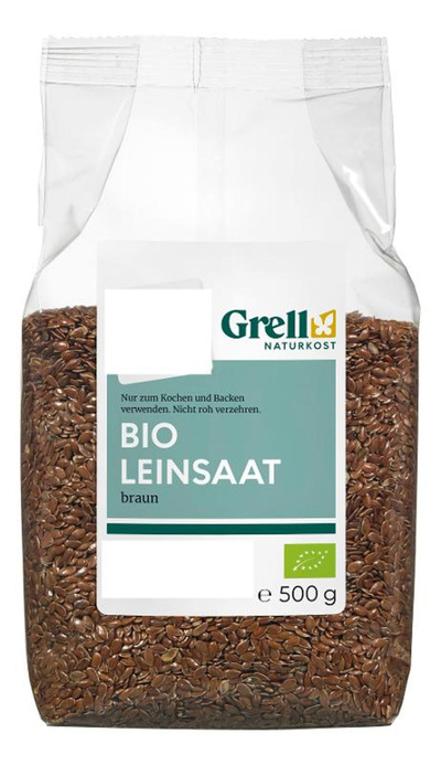 Produktfoto zu Leinsamen braun 500g