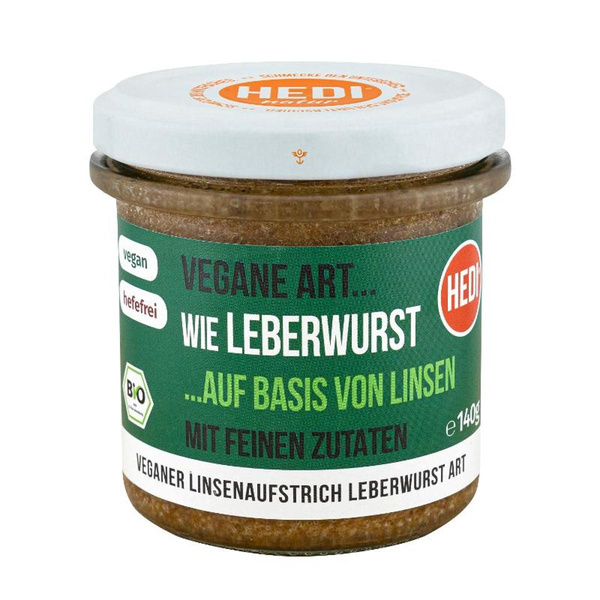 Produktfoto zu Vegane Art Leberwurst mit feinen Zutaten 140g