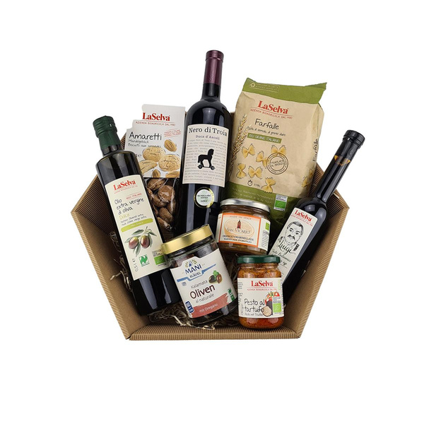 Produktfoto zu Präsentkorb Bella Italia groß