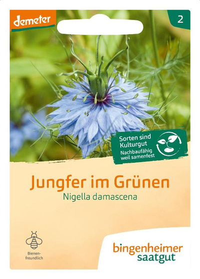 Produktfoto zu Saatgut Jungfer im Grün