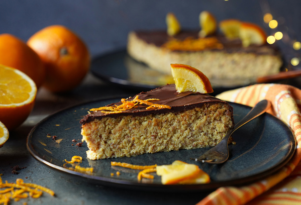 Orangen-Mandel-Kuchen